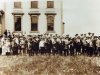 Group of Boys at the Port Hood Court House, July 1, 1927 - Dominion Day