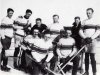 Port Hood Hockey Players, circa 1925 - Back Row: Rod MacEachern, Douglas MacDonald (Angus H.), Lee Johnson, Angus Hughie Gillis, Alex Joe MacEachern (Steve), Lawrence MacDonald Front Row: Robbie MacDonald (Angus Hughie), D.D. MacDonald (Jack Barber), Joe MacDonald (Duncan Alex)